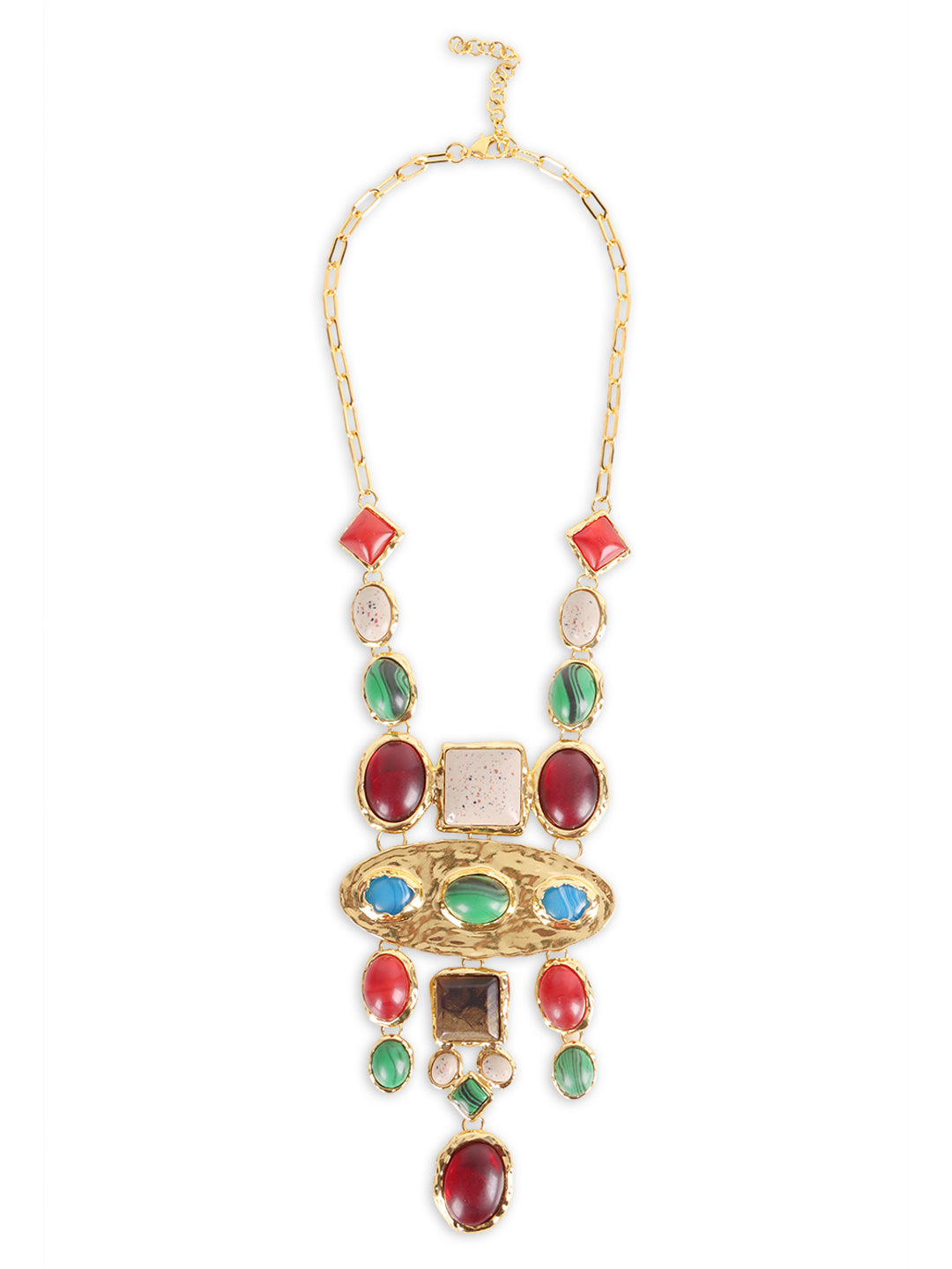 Royal Colorful Stones Necklace