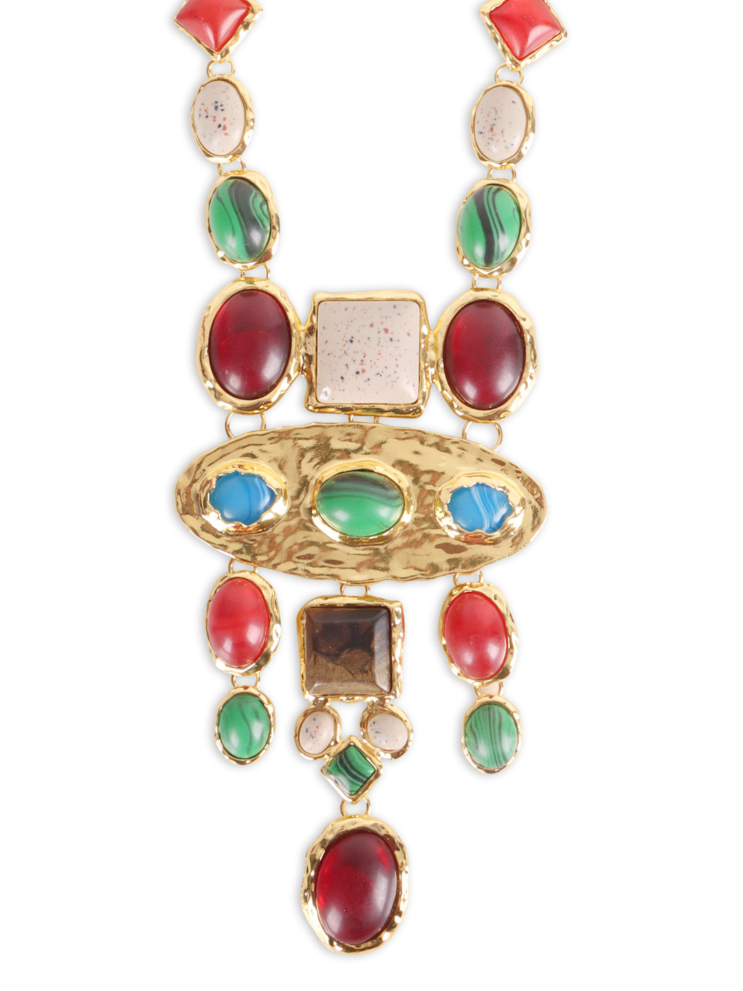 Royal Colorful Stones Necklace