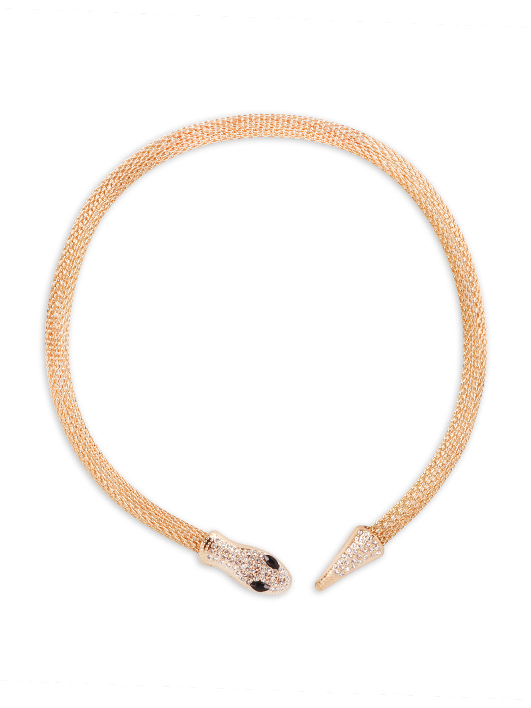 Imperial Gold-Plated Snake Necklace
