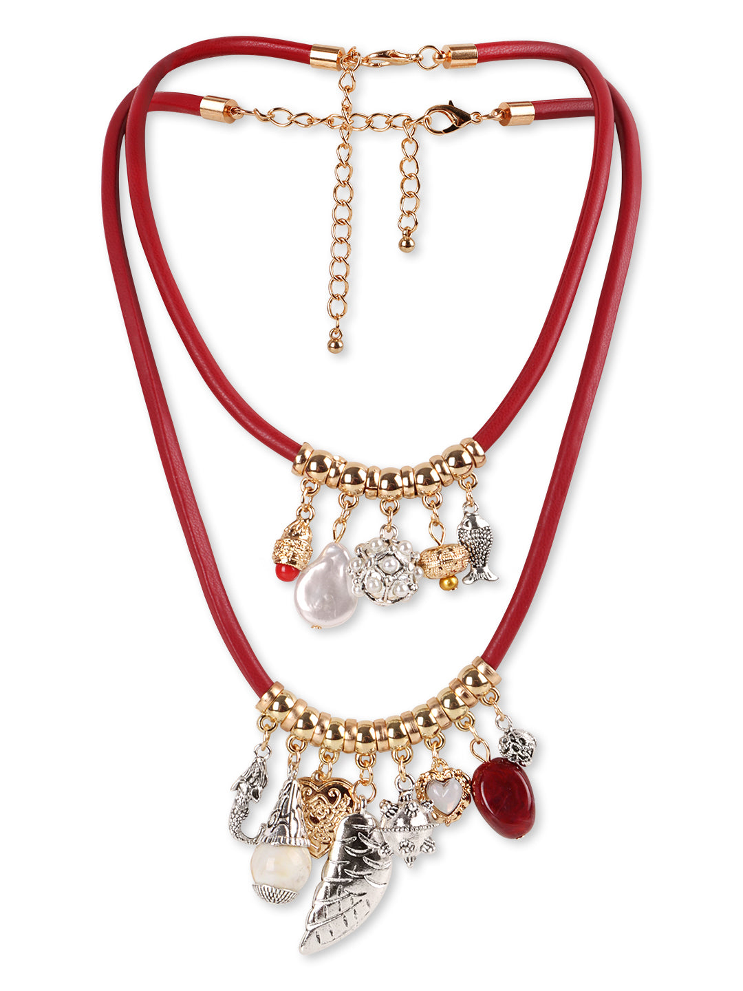 Boho Charm Dual Layer Necklace