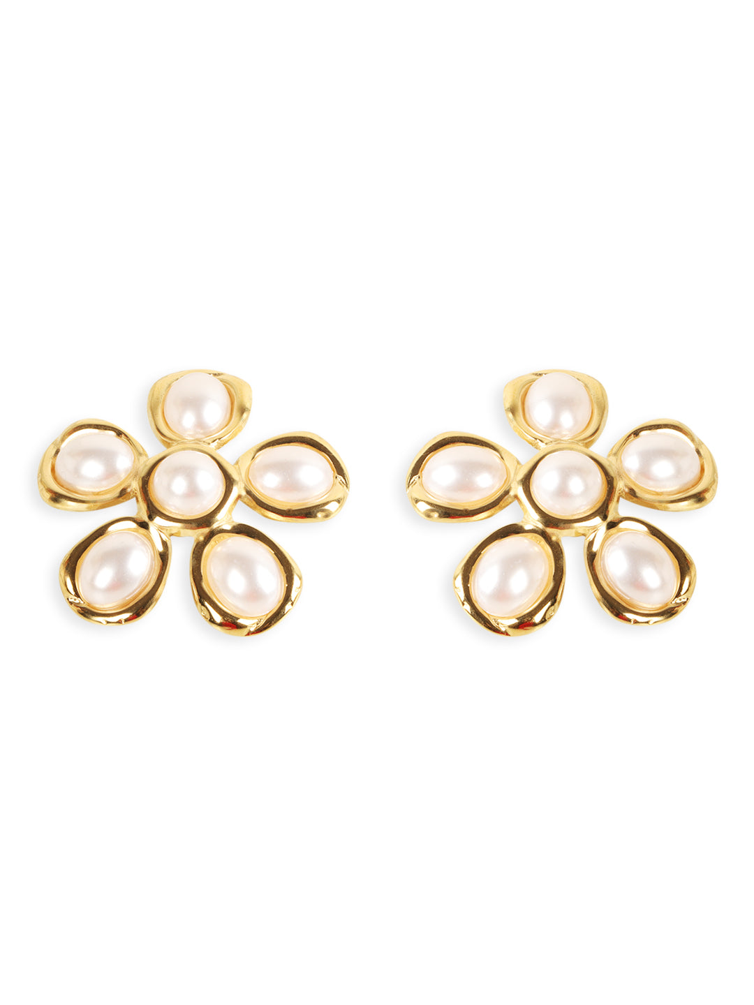 Kraze Pearl Floret Earring