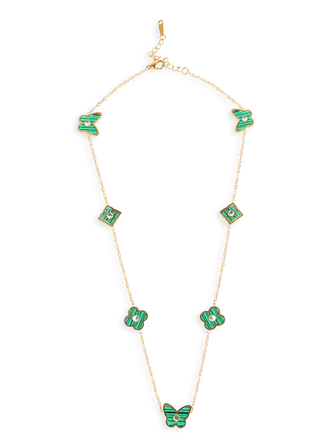 Floral Charm Sleek Pendant
