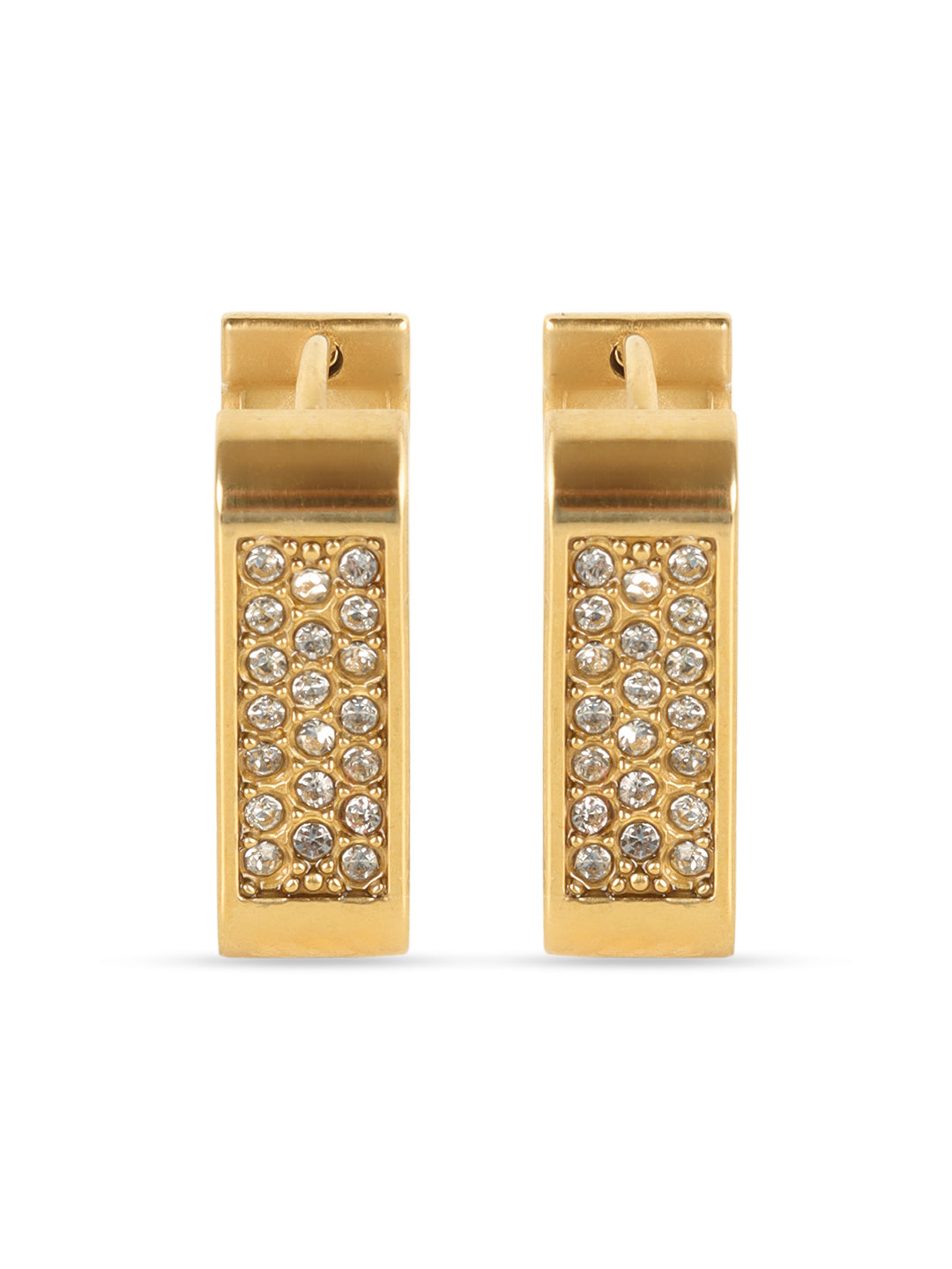 Imperial Square-Cut Stud Earrings