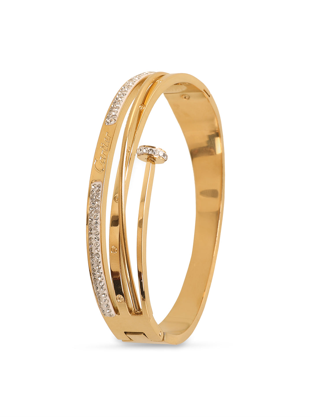Kraze Crystal Cuff Bracelet