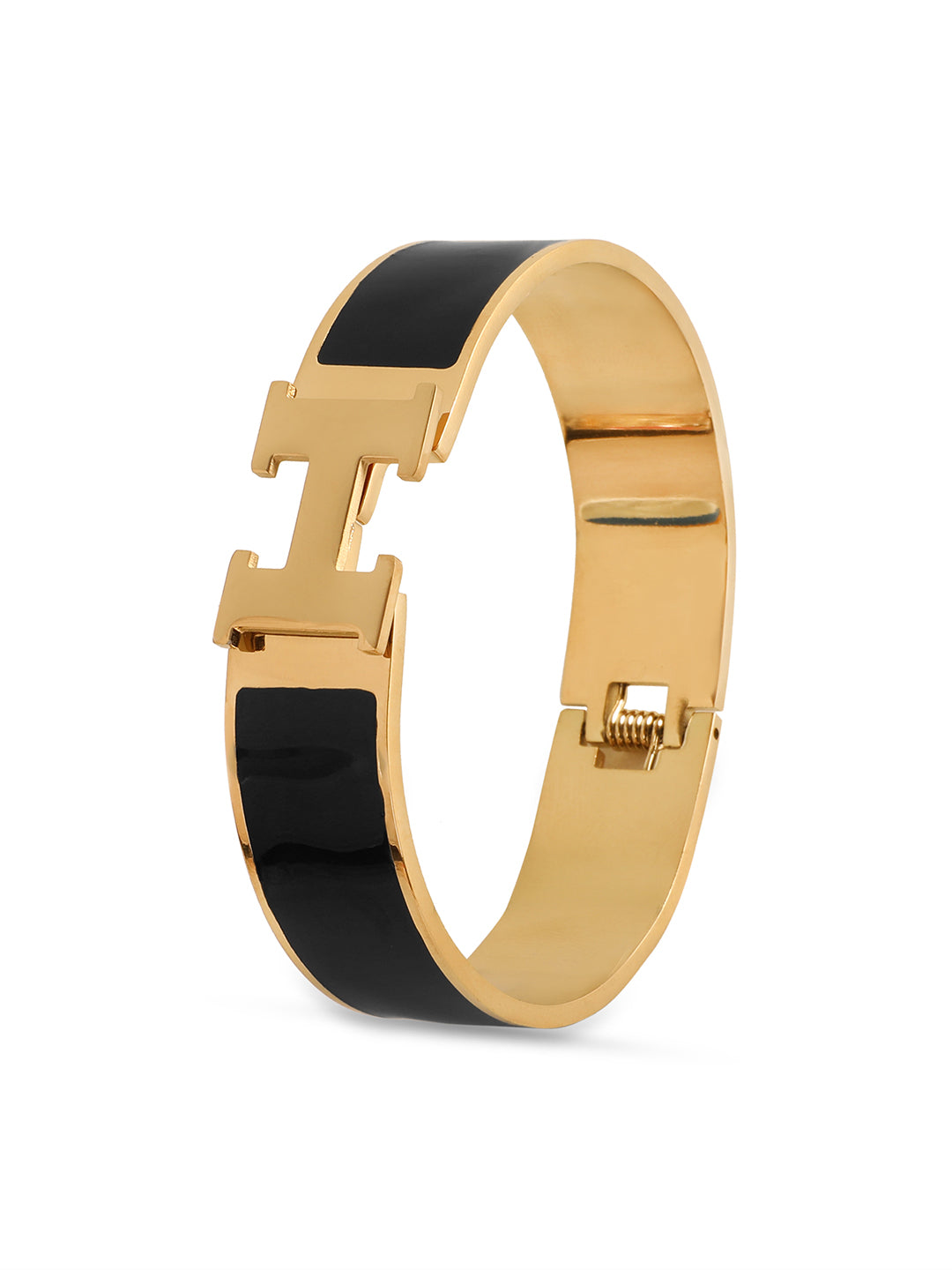 Capricious Golden Black Bracelet