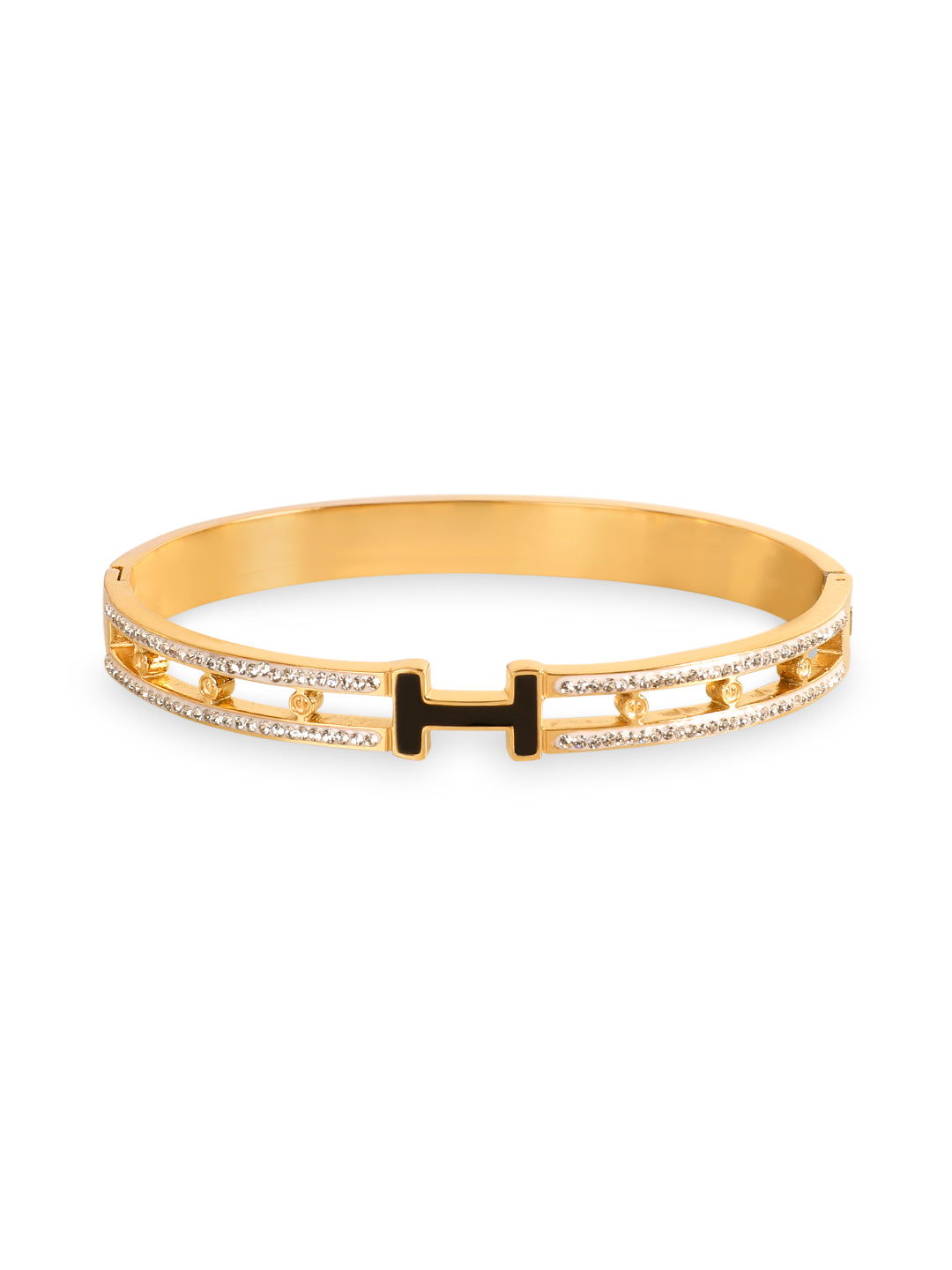 Golden Opulent Sparkling Bracelet