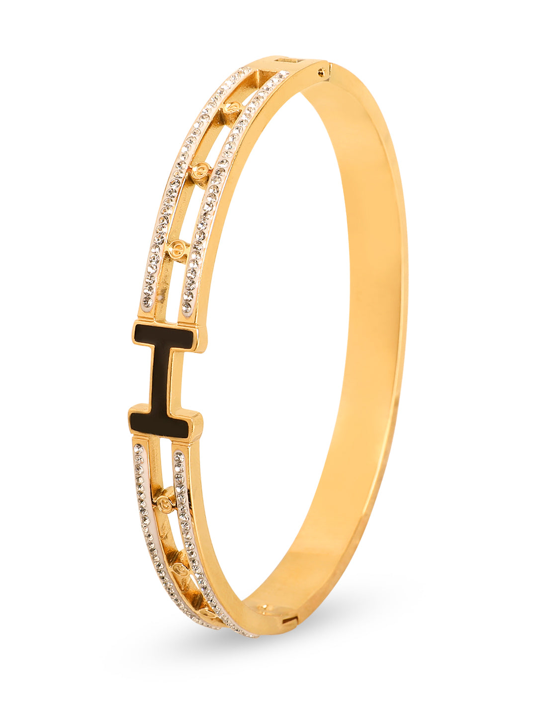 Golden Opulent Sparkling Bracelet