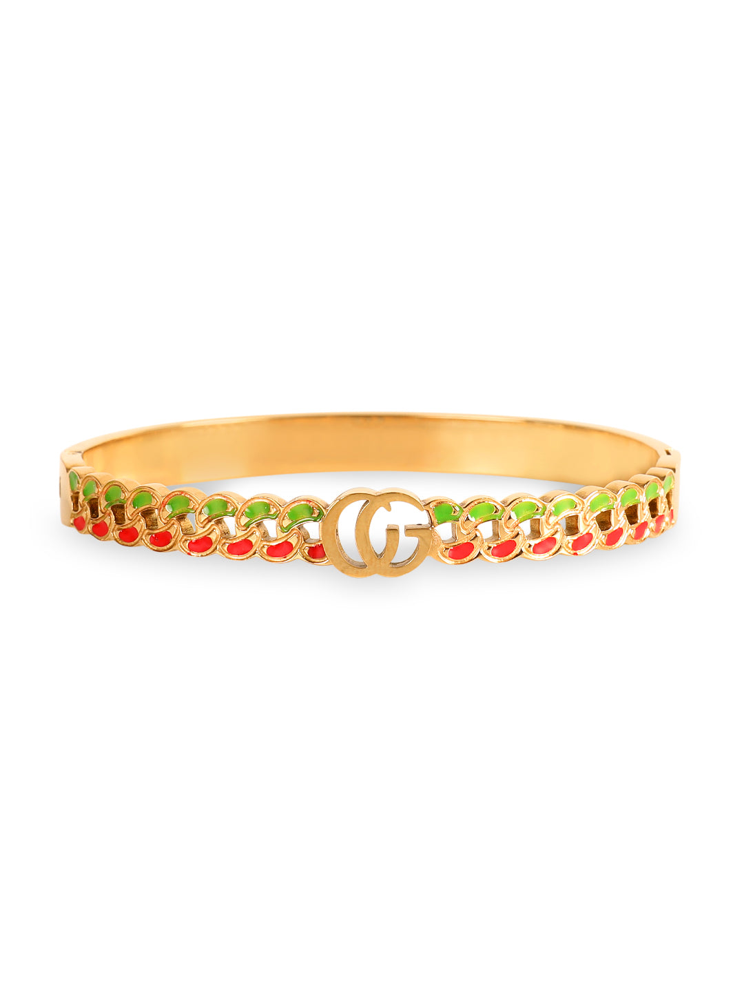 Unique Colorful Golden Bracelet