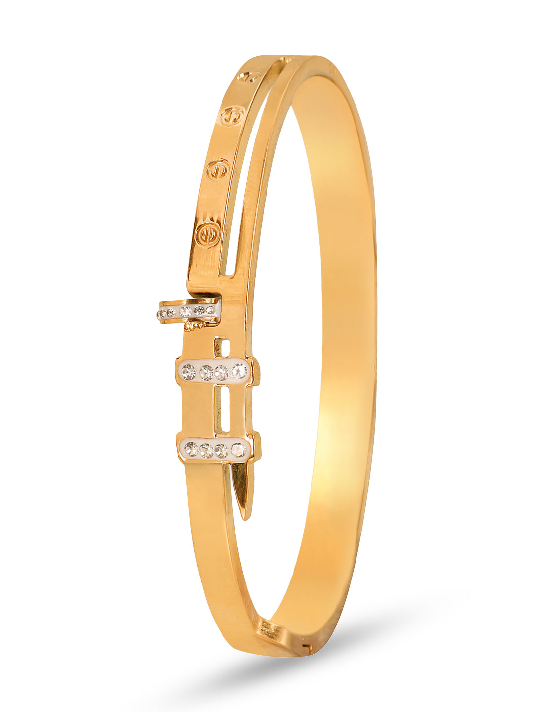 Luminous Golden Buckle Bracelet