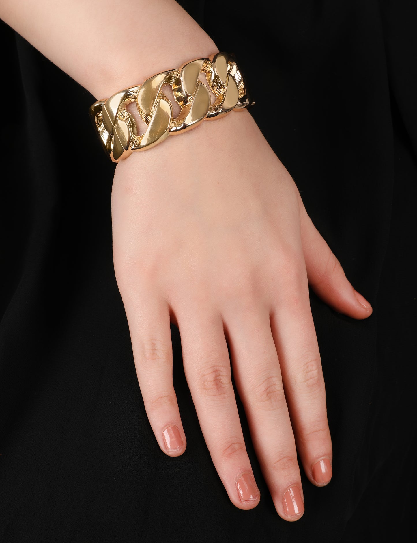 Embellish Golden Infinity Bracelet