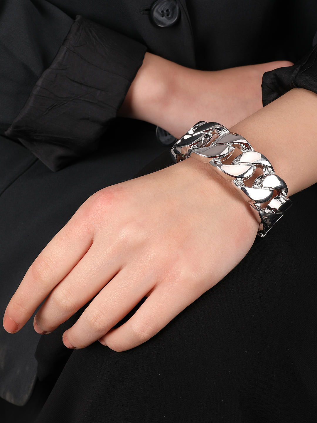 Kraze Trendy Platinum Bracelet