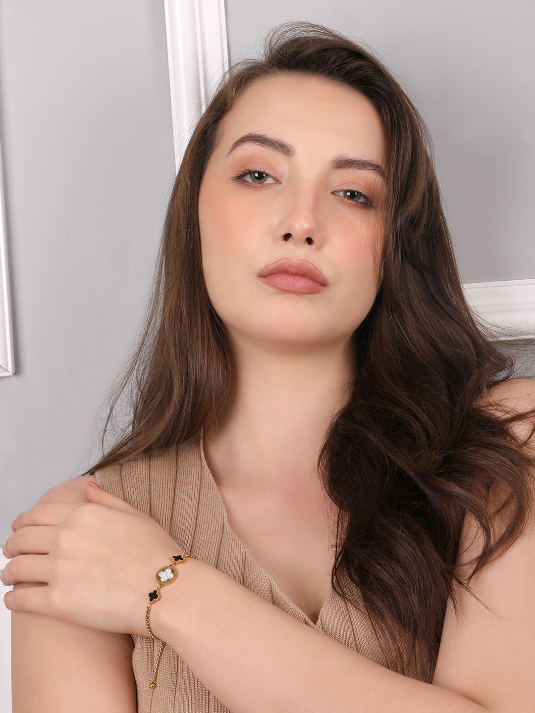 Kraze Gold Charm Bracelet
