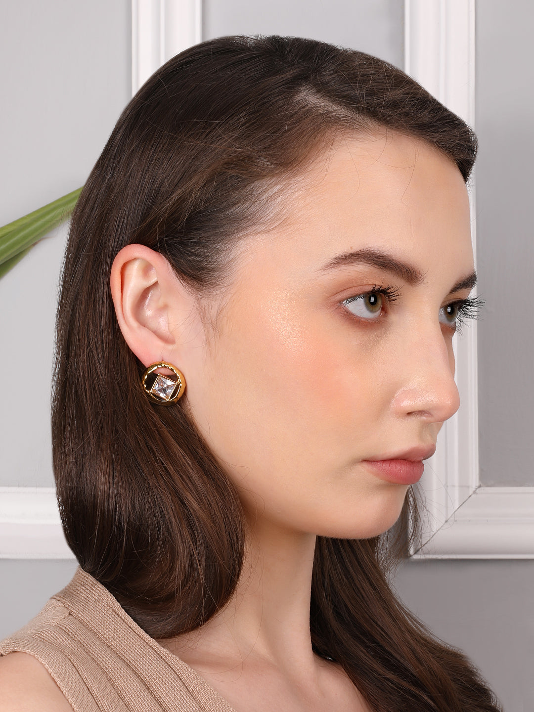 Kraze diamond gemstone Earring