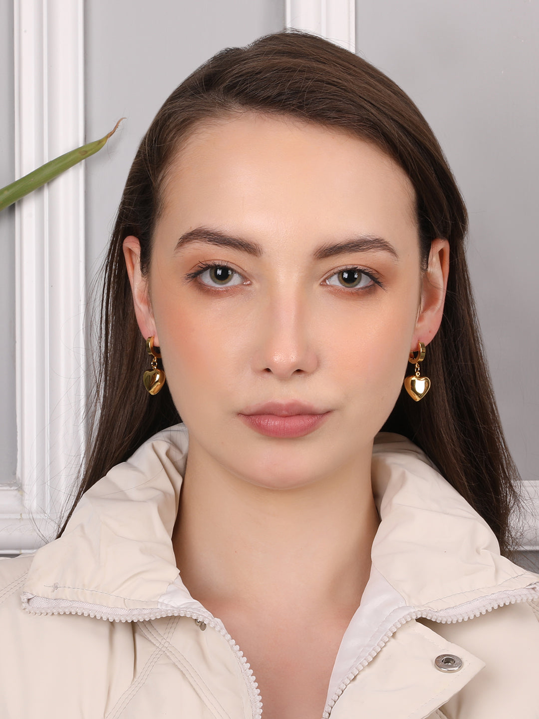 Amour Heart Hinged Earring