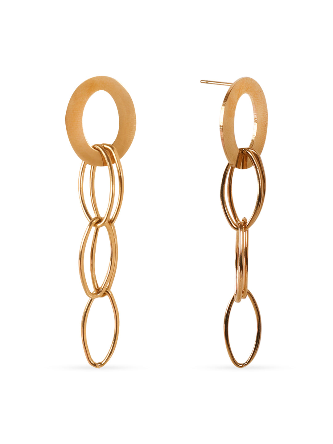 Modest Round Danglers Earrings