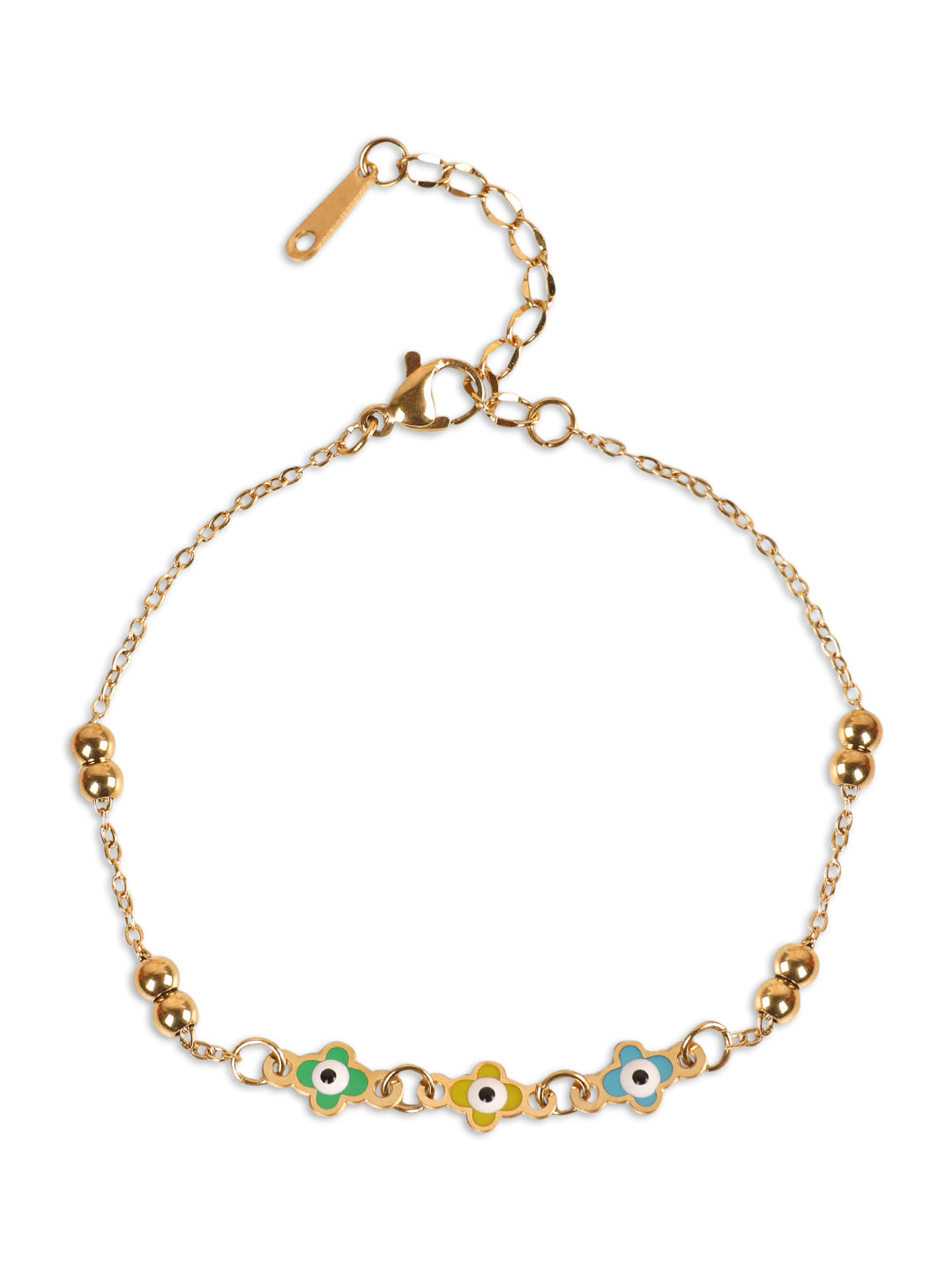 Dainty Golden Floret Bracelet