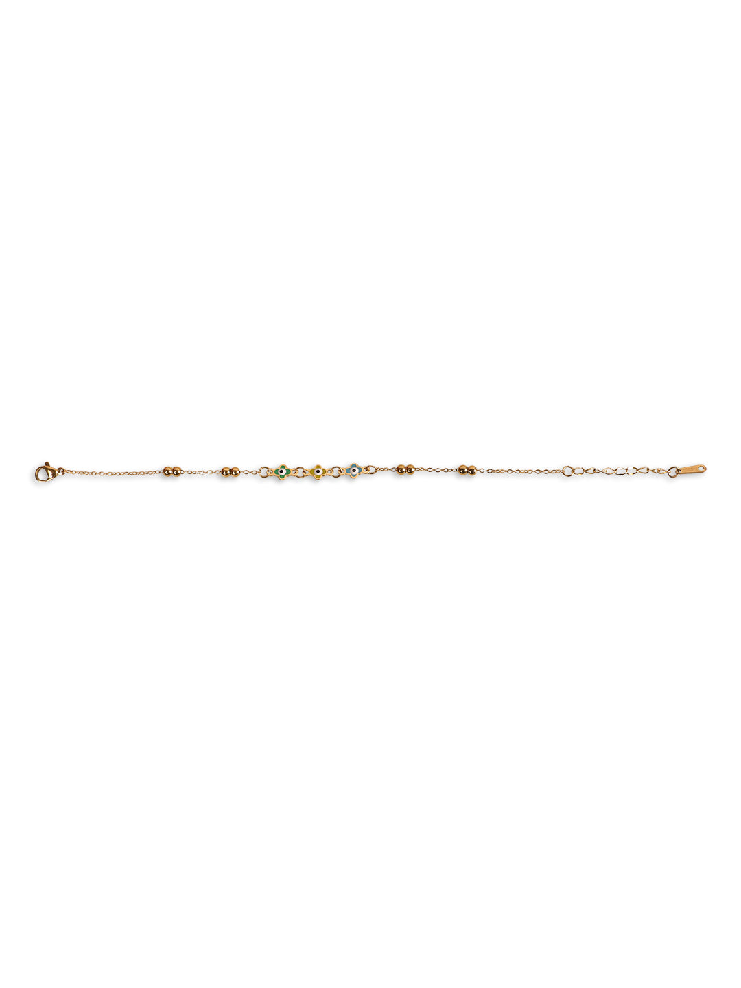 Dainty Golden Floret Bracelet