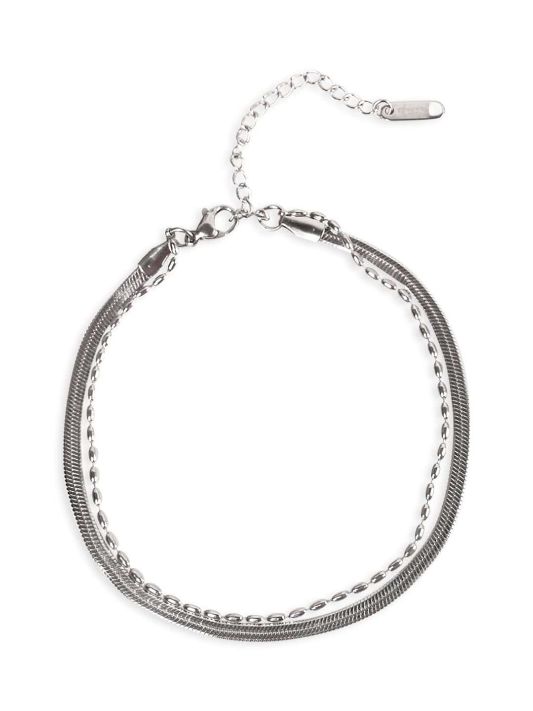 Silver Plated Sterling Anklet