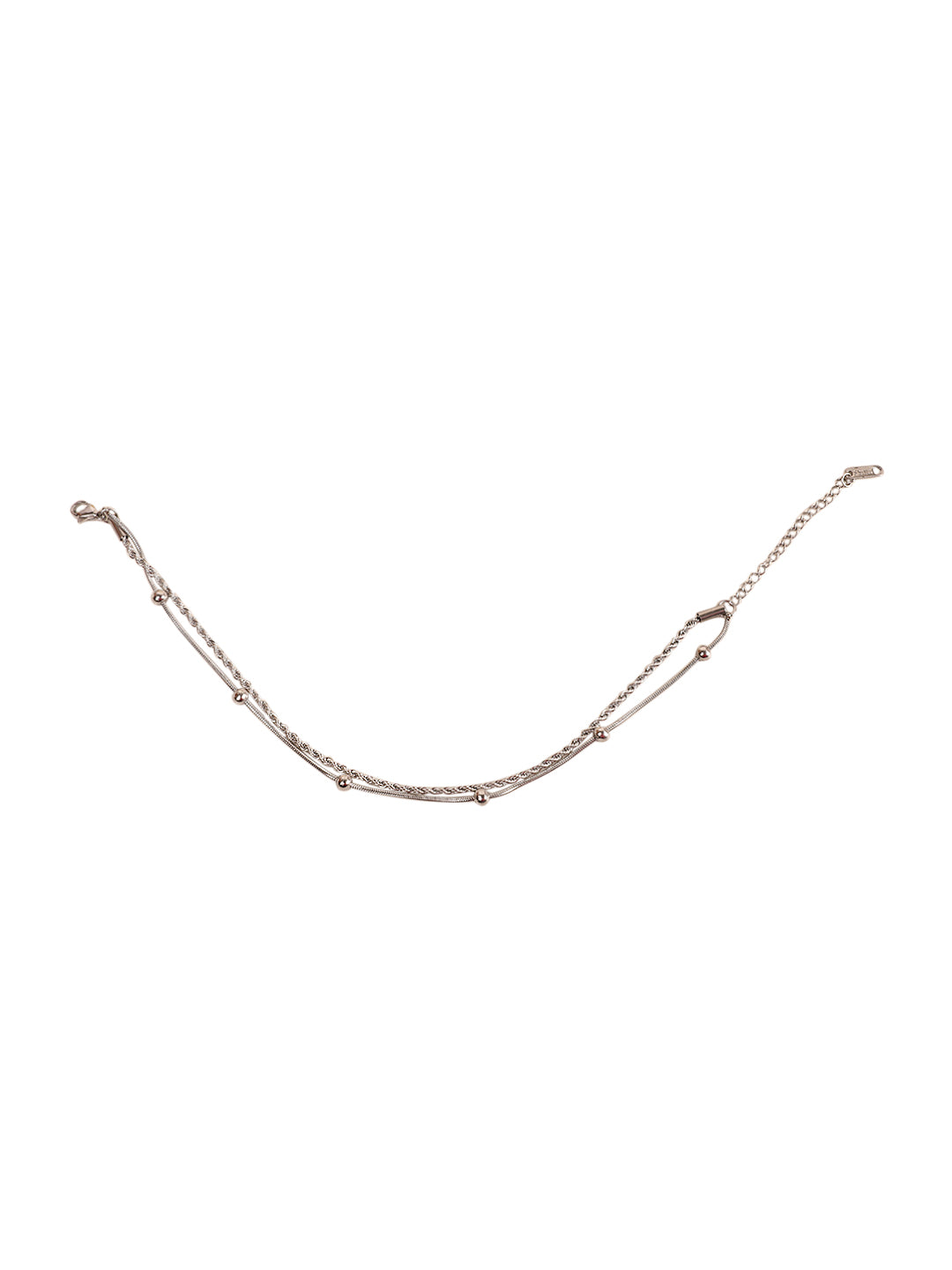 Sterling Silver Plated Anklet