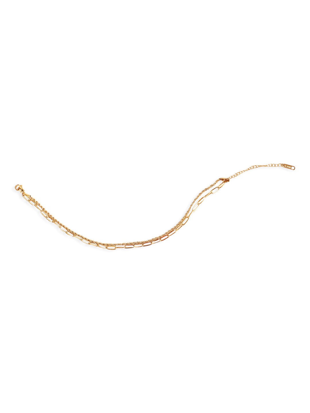 Bare Link Adjustable Anklet