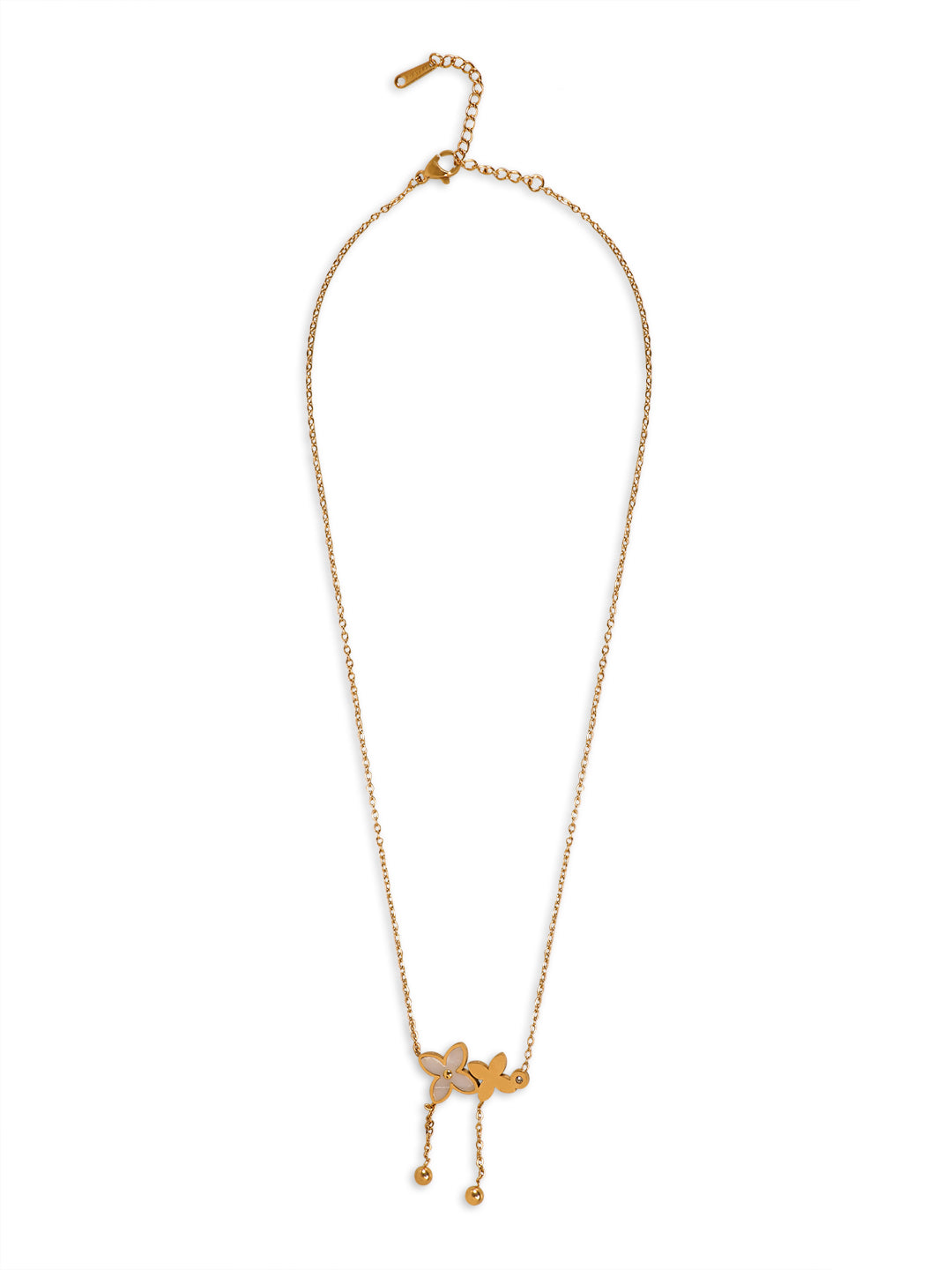 Twin Floral Pendant
