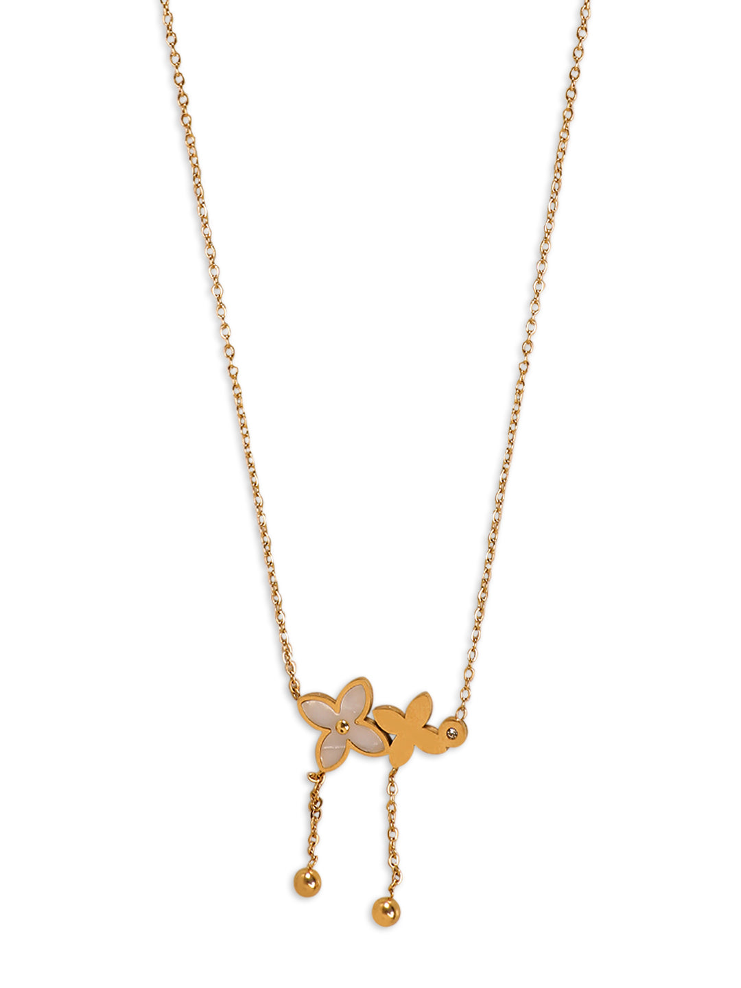 Twin Floral Pendant