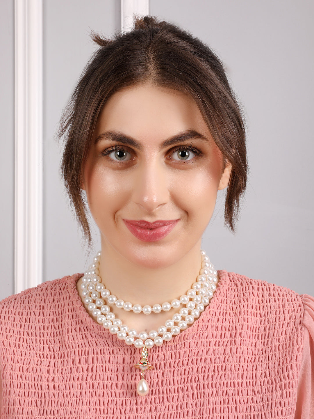 Royal Layered Pearl Necklace