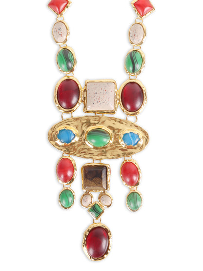 Royal Colorful Stones Necklace