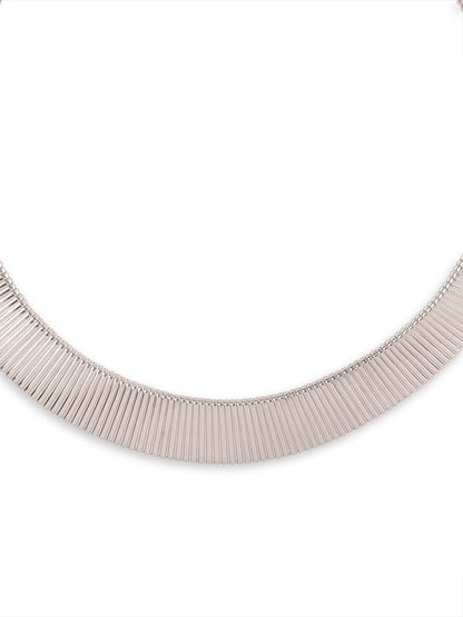 Vintage Herringbone Chain Necklace