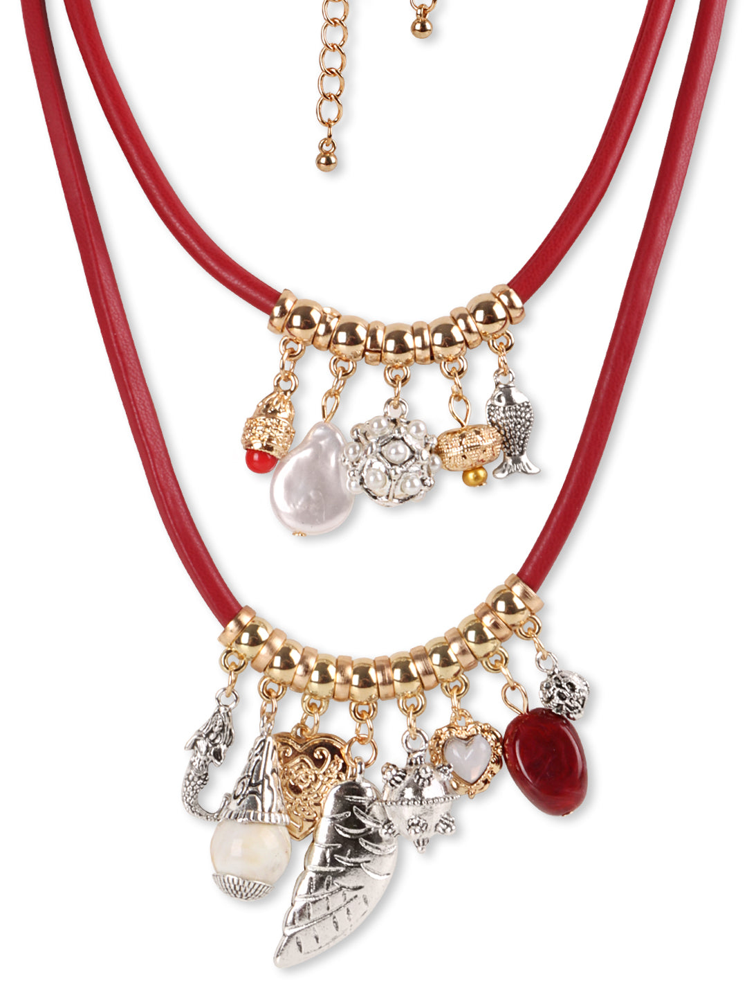 Boho Charm Dual Layer Necklace