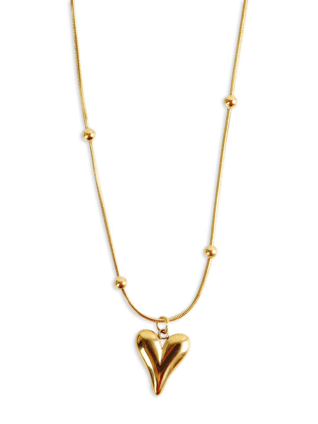 Kraze Heartline Pendant With Chain