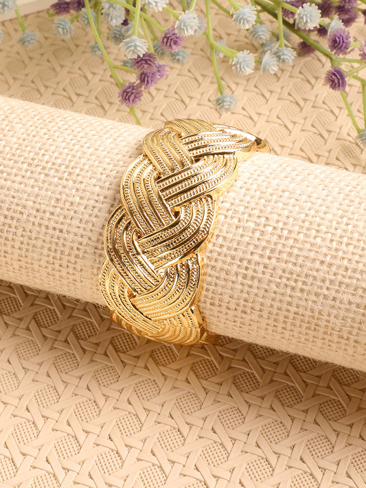 Stunning Golden Infinity Bracelet