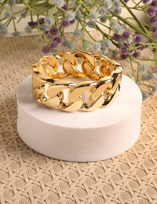 Embellish Golden Infinity Bracelet