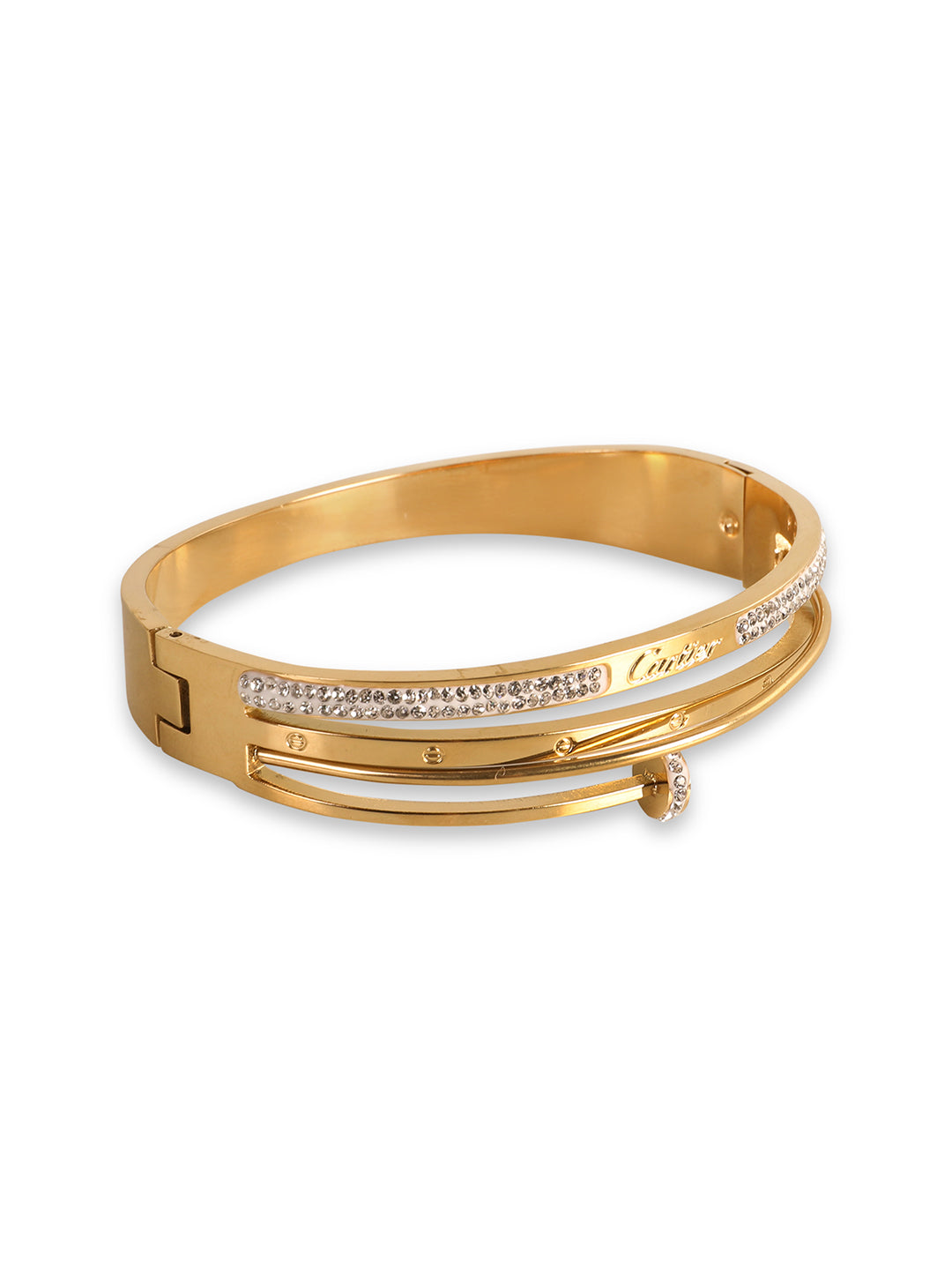 Kraze Crystal Cuff Bracelet