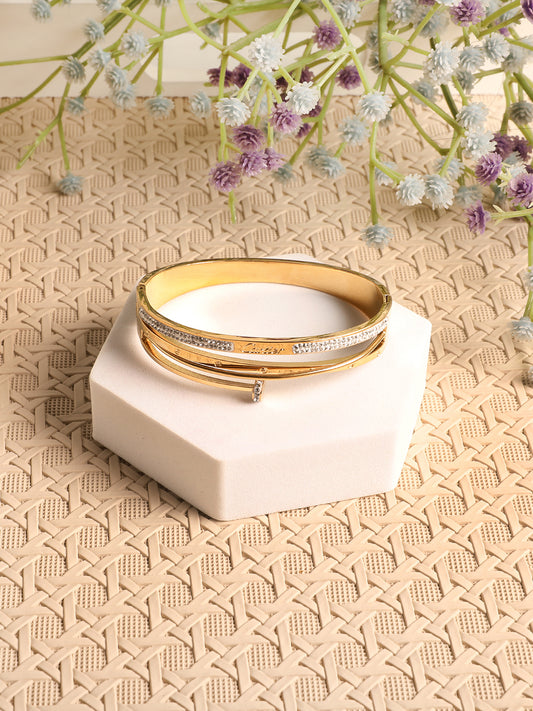 Kraze Crystal Cuff Bracelet