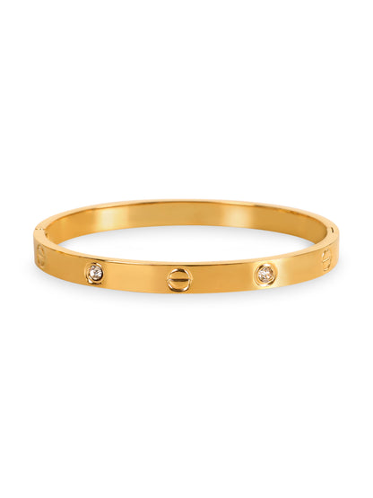 Kraze Golden Crystal Bracelet