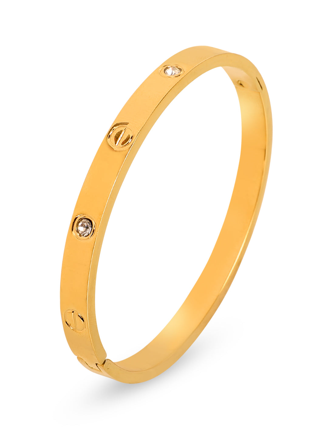 Kraze Golden Crystal Bracelet