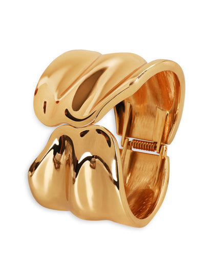 Kraze Stylish Shiny Golden Bracelet