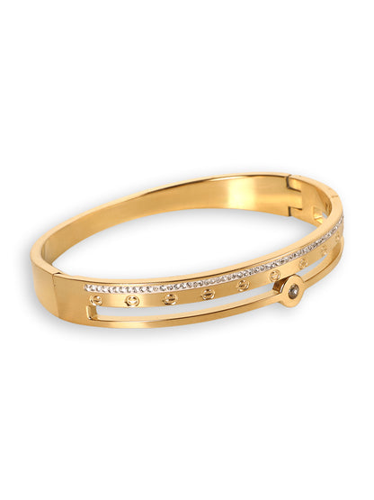 Kraze Golden Sparkling Bracelet