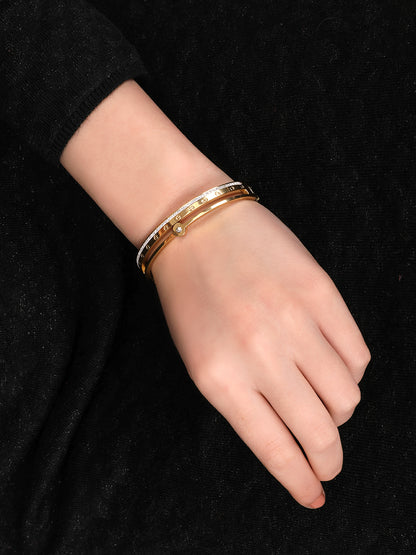 Kraze Golden Sparkling Bracelet