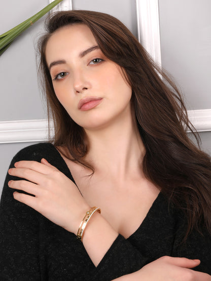 Kraze Golden Sparkling Bracelet