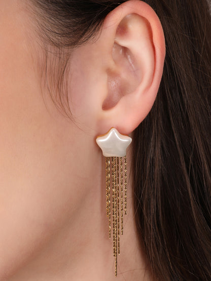 Stella Gold Hanging Earring