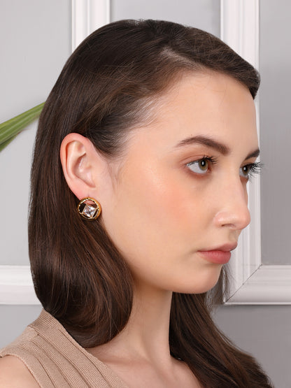Kraze diamond gemstone Earring