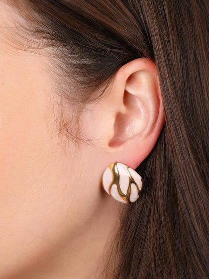 Kraze Trendy Lozenge Earring