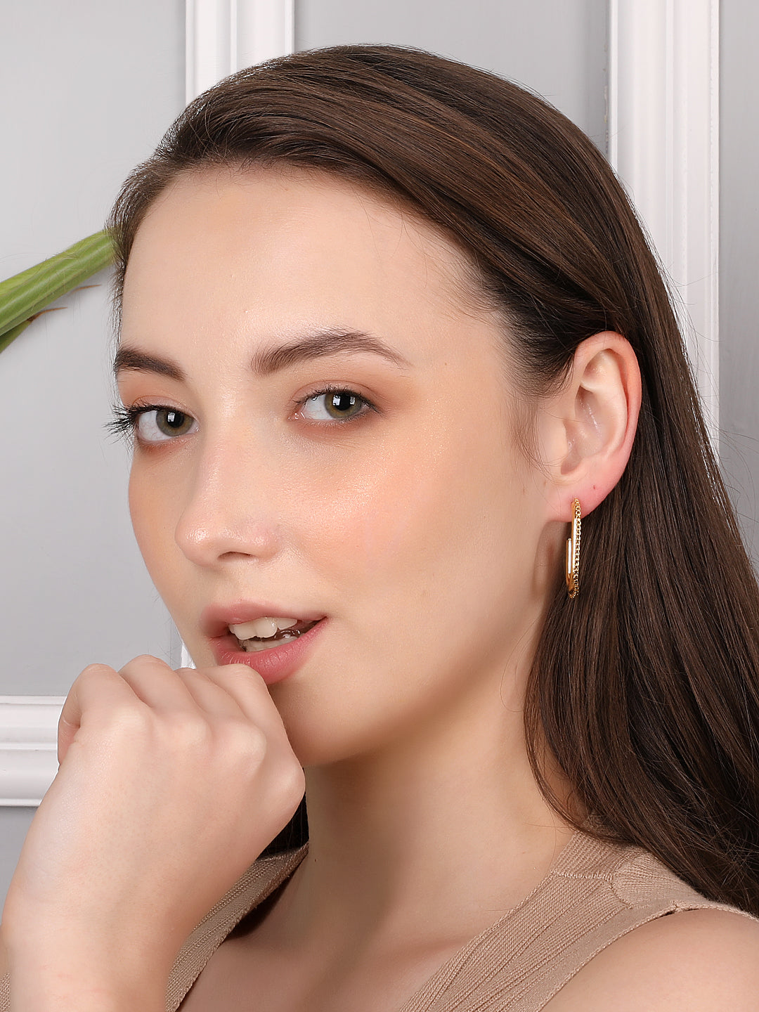 Kraze Gold Hoop Earrings