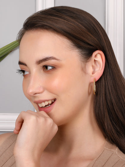 Kraze Gold Hoop Earrings