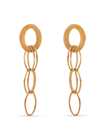 Modest Round Danglers Earrings