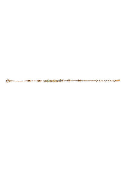 Dainty Golden Floret Bracelet
