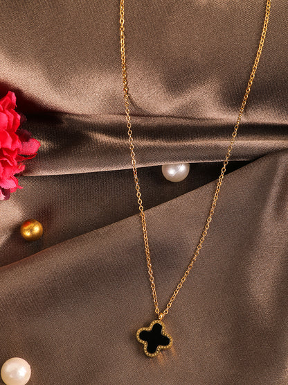 Kraze Gold Plated Pendant With Chain