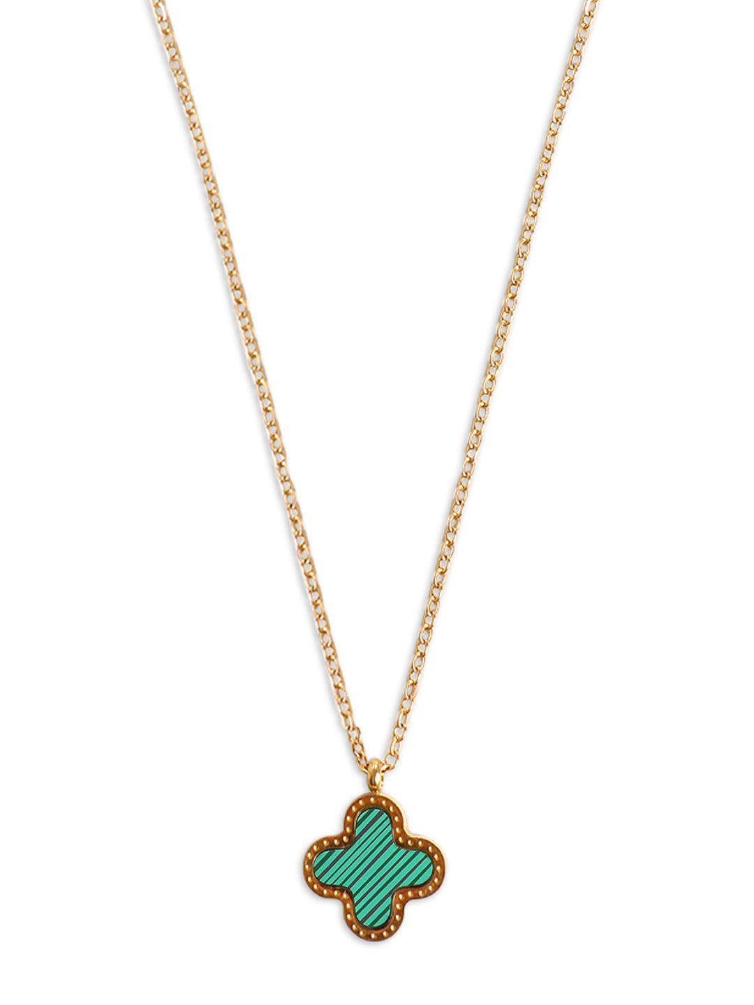 Kraze Gold Plated Pendant With Chain